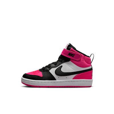 【NIKE】Court Burrows Mid 2 Nike Court Borough Mid 2 Little Kids' Shoes. Nike.com